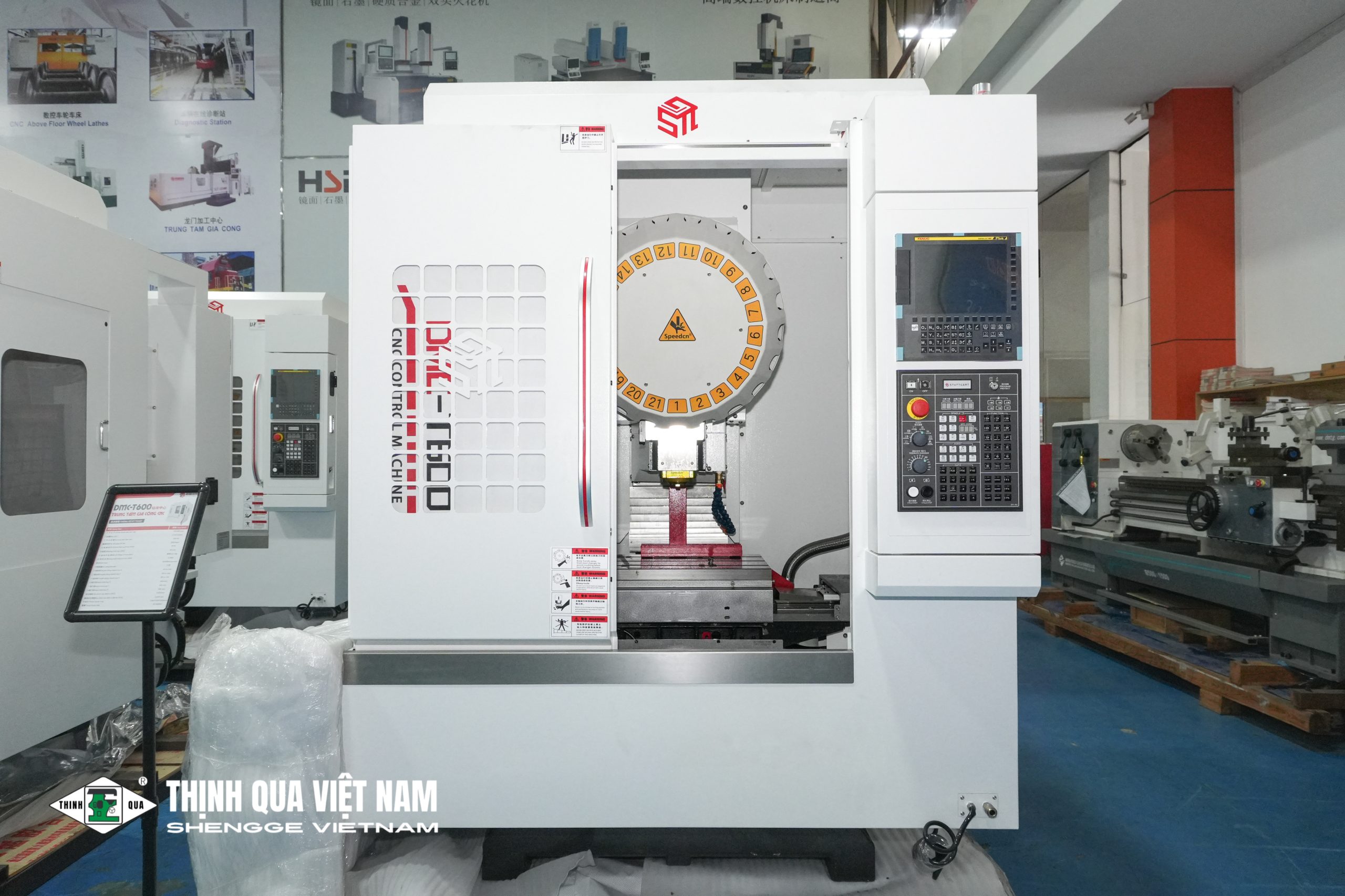 TRUNG TÂM GIA CÔNG CNC DMC-T600 - Ảnh 2